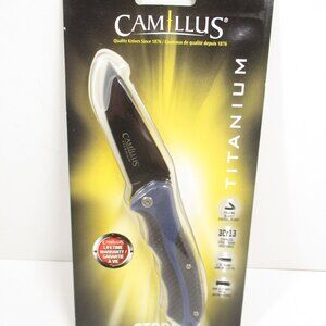 Camillus Titanium Storm 2.75" Blade 3Cr13 Stainless Steel Folding Blade NEW!!